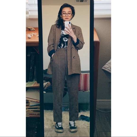 Vintage Pants - Wool Trousers